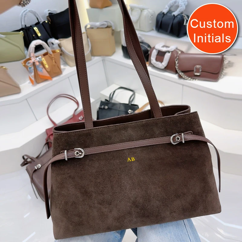 

Изготовленные на заказ инициалы, сумки-тоут из воловьей кожи для женщин, роскошные дизайнерские сумки и кошельки, новинка 2025 года, с пряжкой на ремне, подмышками, на плечо