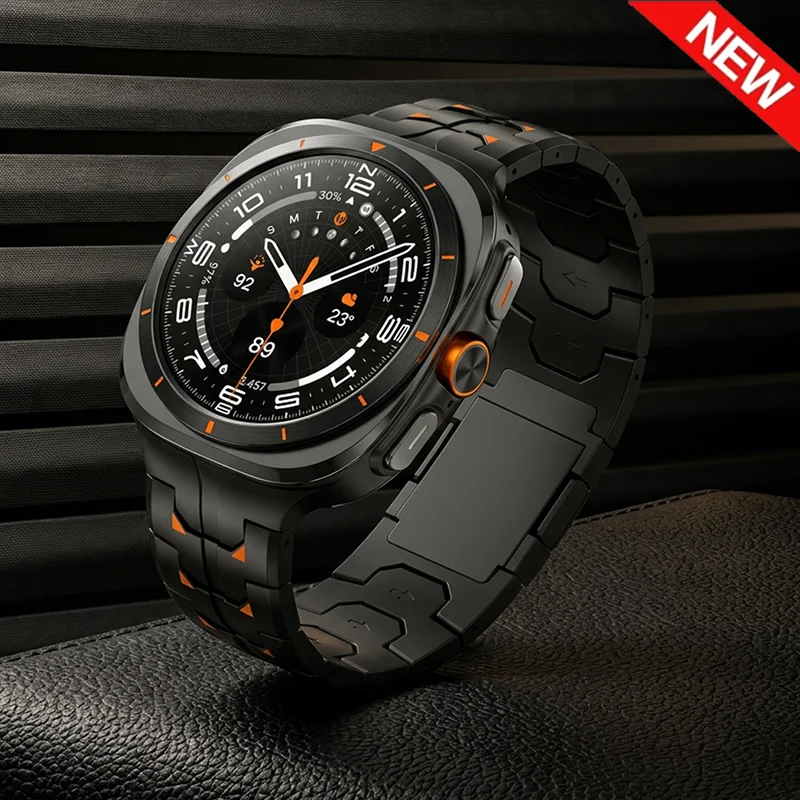 Luxury Titanium Strap For Samsung Galaxy Watch 9 8 40mm 44mm Titanium Replacement Bracelet Galaxy Watch Ultra 2026/2025/2024