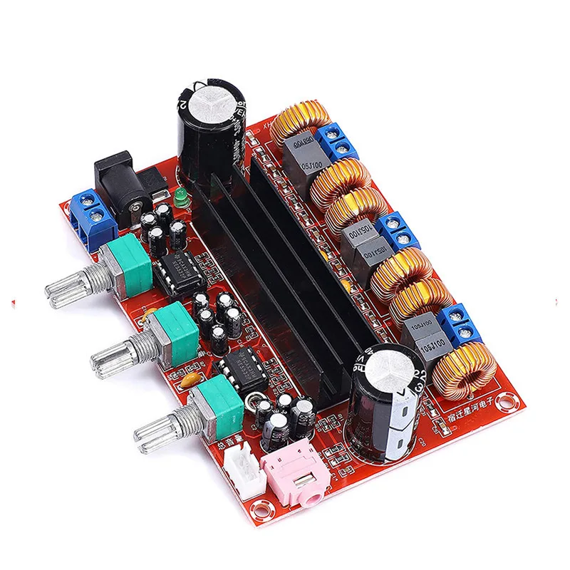 Special Offer XH-M139 TPA3116D2 2x 50W +100W 2.1 Channel Digital Subwoofer Power Amplifier Board TPA3116*2 3 Channels DC 12-24V