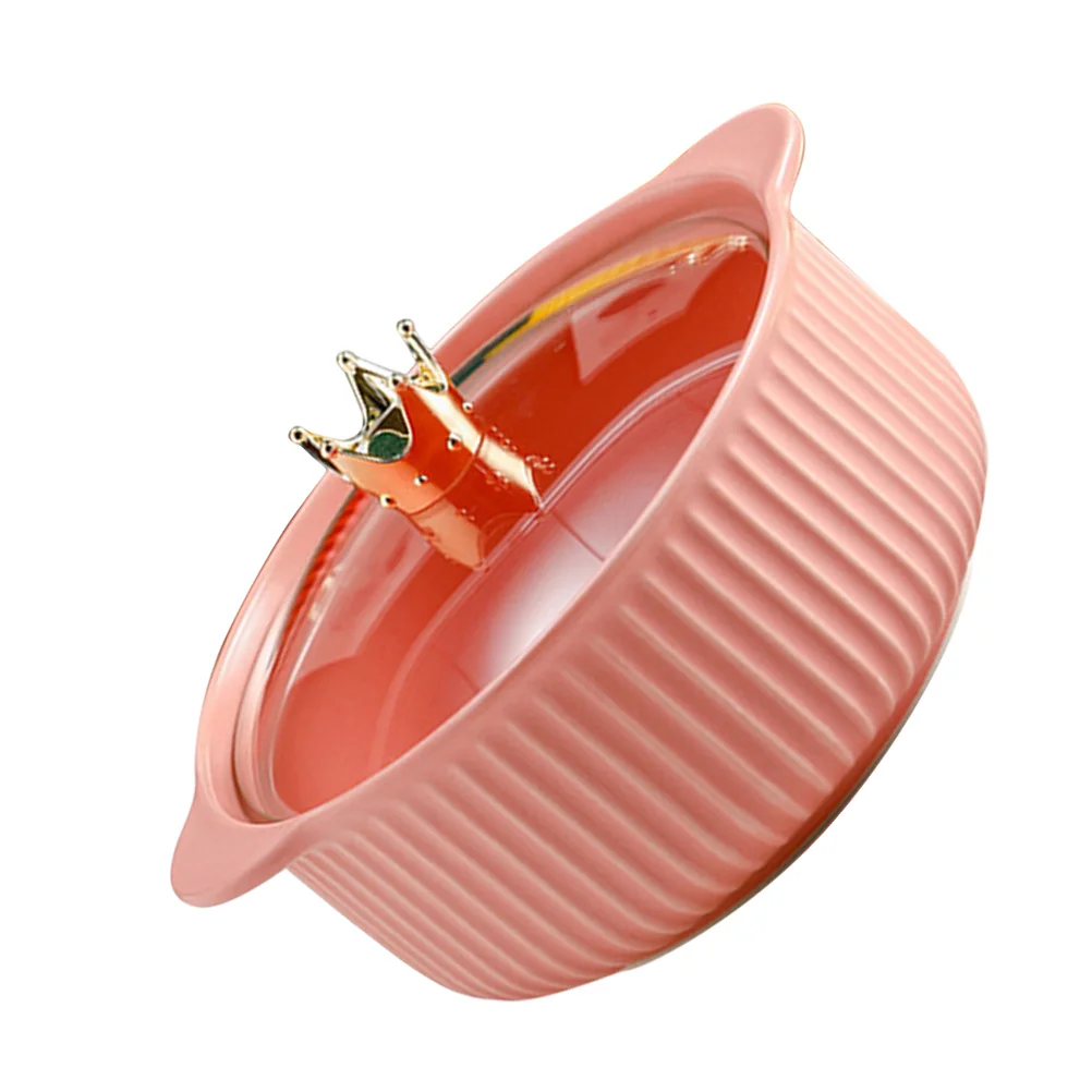 

Practical Noodle Serving Bowl Ceramic Soup Ramen Instant Noodles with Handle Bowls