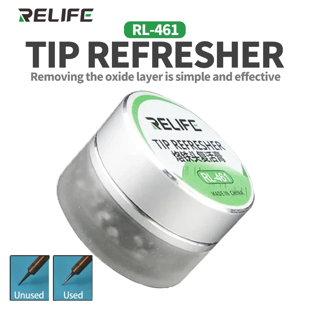 RELIFE RL-461 Soldering Iron Tip Cleaning Paste Used To Repair Soldering Iron Tips, Deoxidize and Maintain Cleaning Paste Tools