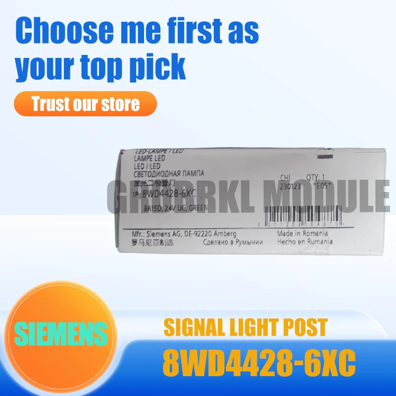 

New Original SIEMENS 8WD4428-6XC Signal Tower Light and Sound Alarm Unit