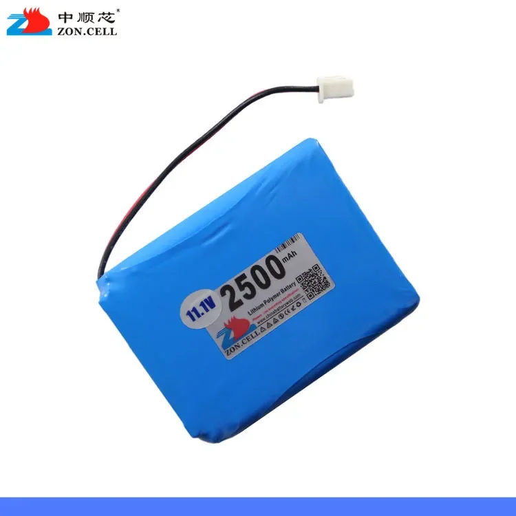 

New In 2500mAh 554858 12V Lithium Polymer Battery Monitor Switch 11.1V Detector Rechargeable Li-ion Cell A Good