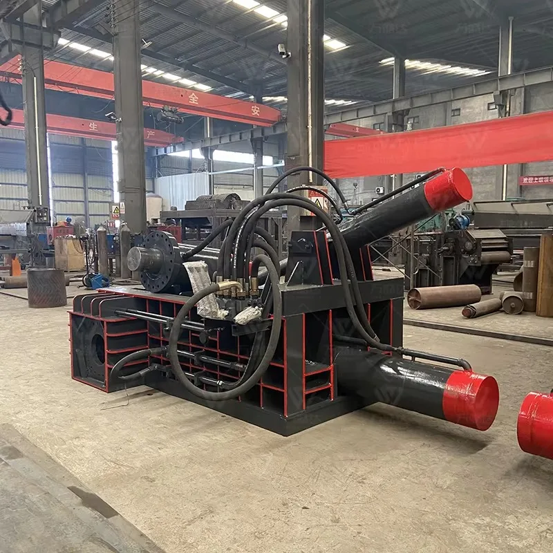 YG Customized Heavy Duty Hydraulic Metal Baler Machine For Scrap Recycling Industry Iron Pieces Compress Metal Briquetting Mach