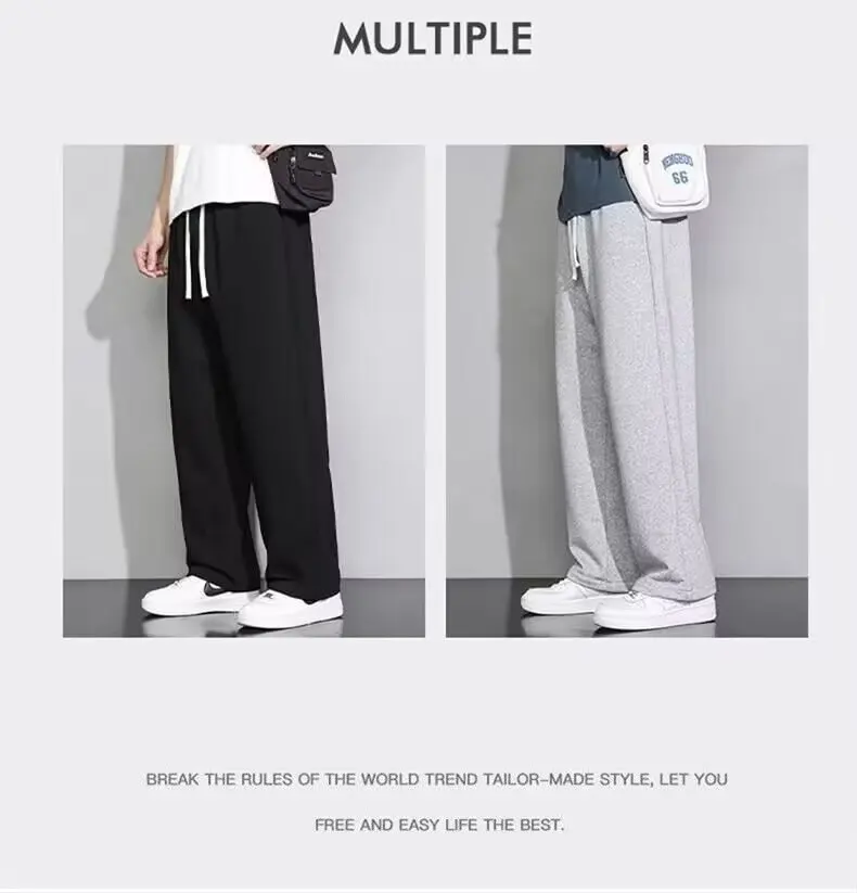 Freizeithosen für Männer, Herrenbekleidung, Männerkleidung, Baggy-Hosen, Sportbekleidung für Männer, große Größen, Gym-Hosen, Cargo-Sweathosen, Y2k-Trainingsanzug – Detail 5