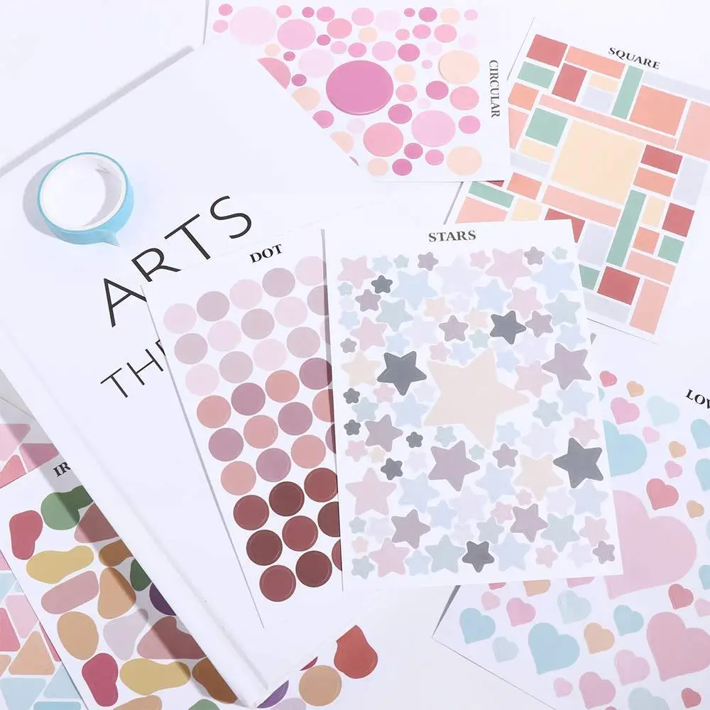 

Planner DIY Diary Album Decoration Gift Label Stickers Stationery Stickers Decorative Decals Diary Scrapbooking Stickers