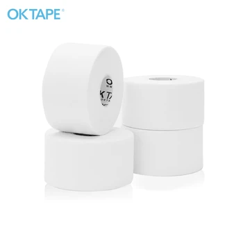 OK TAPE Athletic Sports Tape 4 Rolls Sweat Proof Tape Athlete First Aid Injury Wrap, Fitness Ankles Wrist on Bat, Hockey Stick