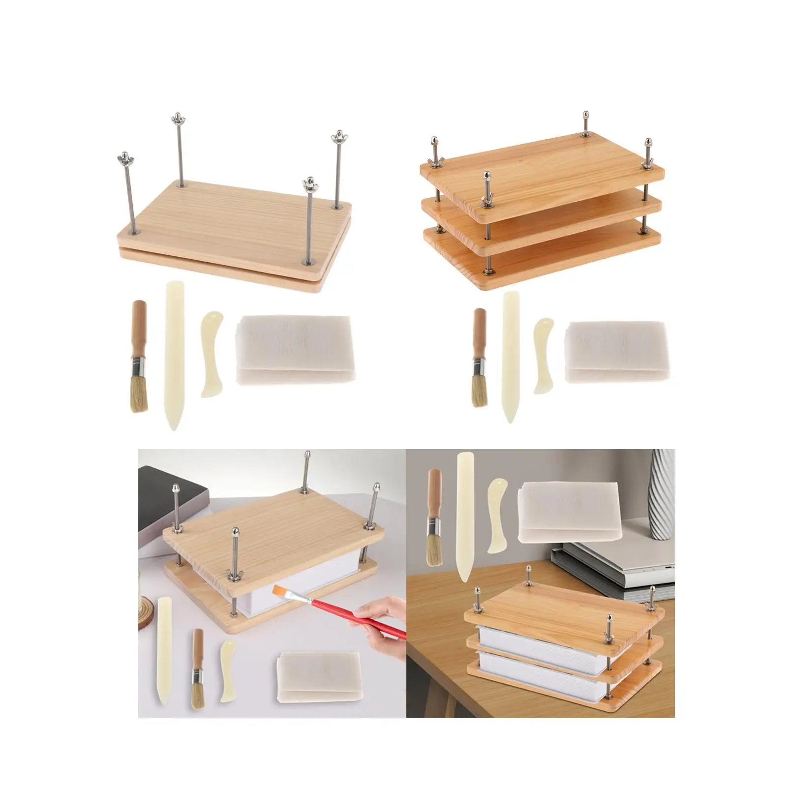 Набор для обвязки книг, складной инструмент для рабочего стола, фотоальбомов, поздравительных открыток