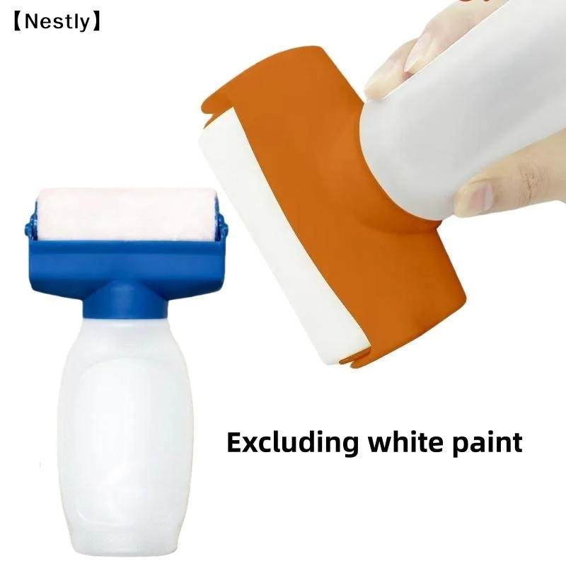 1Pcs Wall Repair Touch-Up Tool Reusable 350ml Paint Roller Brush Water Based Latex Paint Plastic Bottle DIY Accessories〔Nest〕