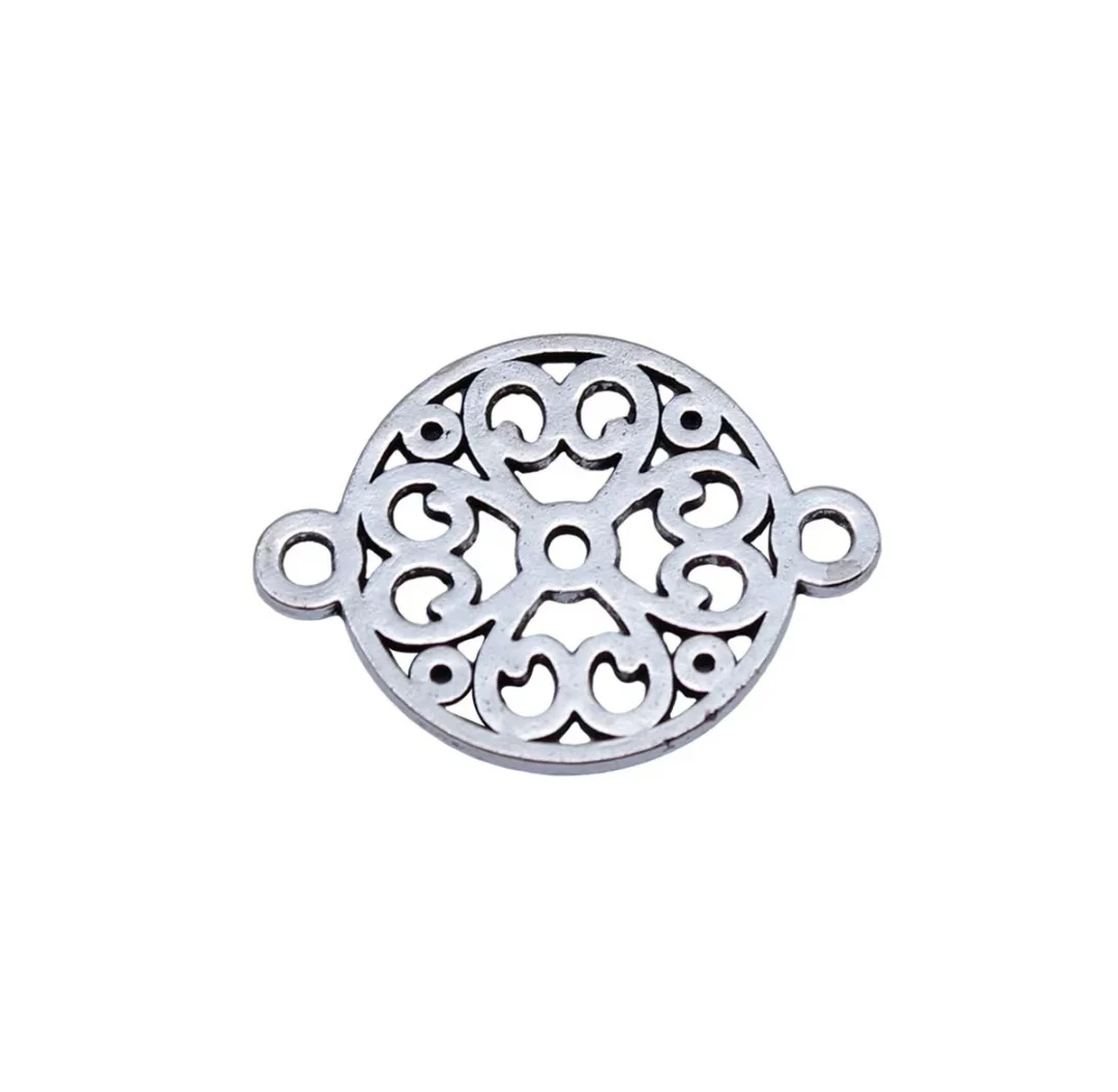 

20pcs 24x18mm Zinc alloy metal tibetan silver,antiqued bronze plated connector T1391 for jewelry making
