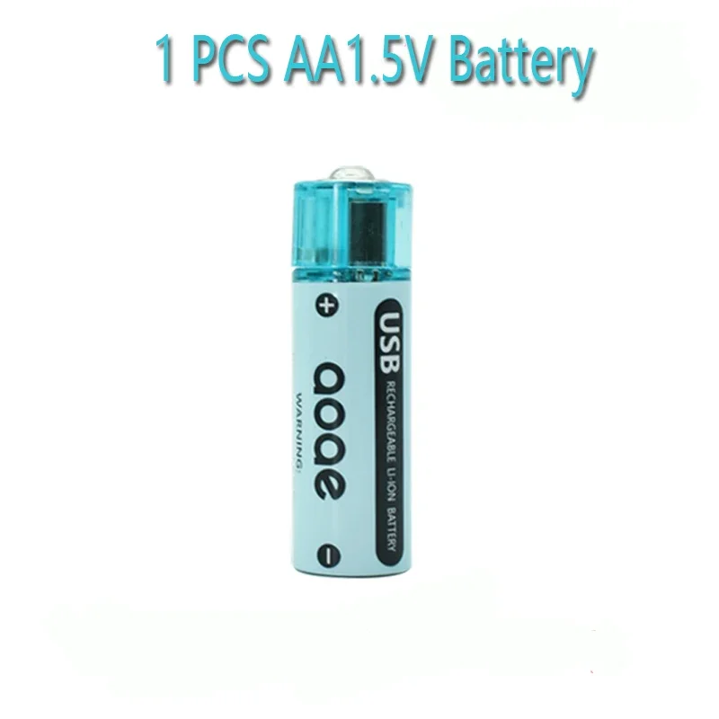 2024 New USB AA 1.5V battery USB rechargeable lithium ion battery 2700mAh AA Li-Ion battery for Remote Control Toy light Batery