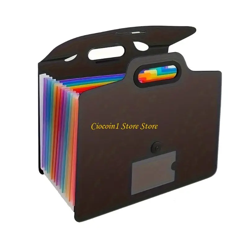

A3PC Multifunctional Organizers Storage Holders Office Document Paper Folders Large Pocket Handheld File Folders Organ Bag