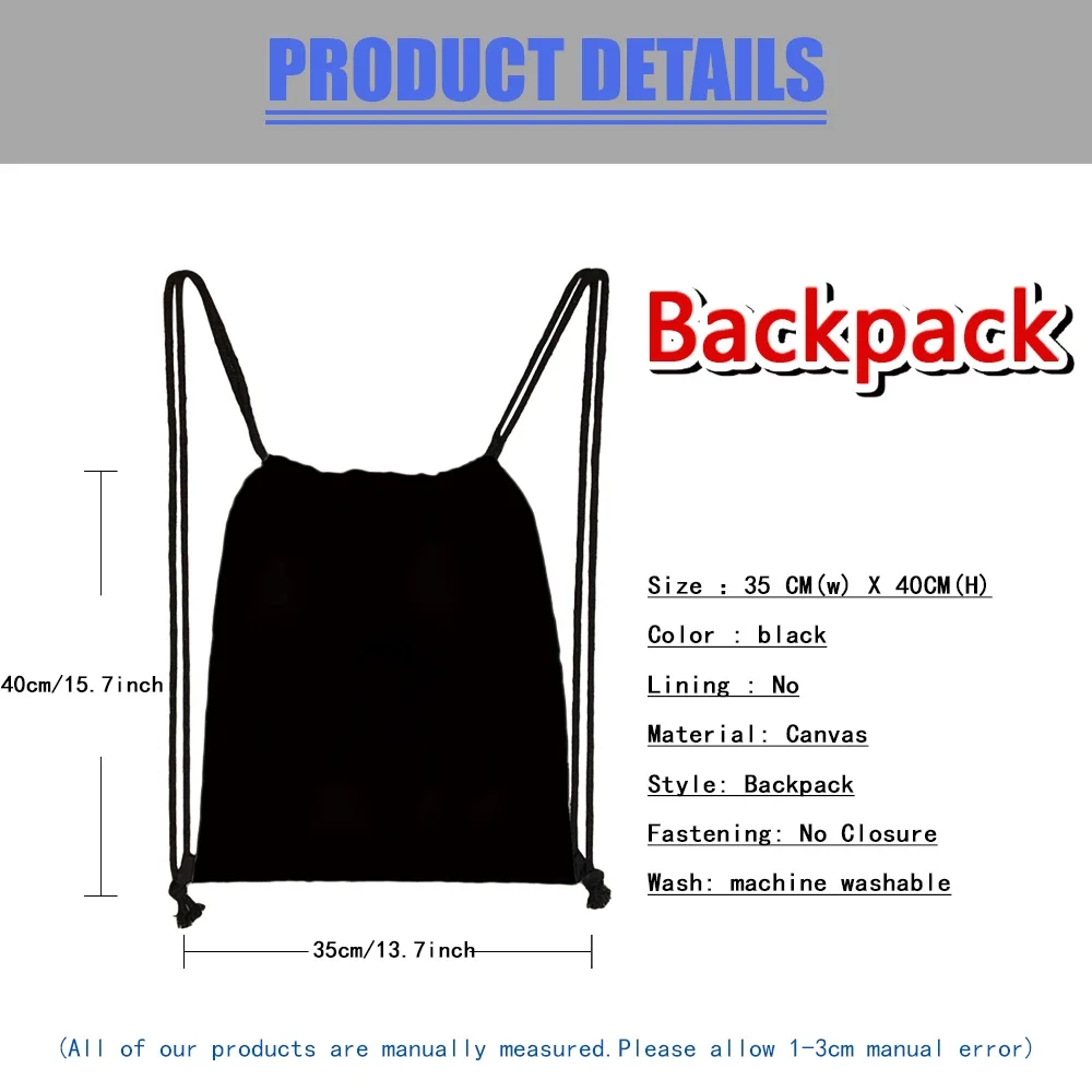 Shoulders Sports Bag Travel Storage Backpacks Gym Drawstring Backpack 26 Letter Name Outdoor Bag for Kayaking Camping and Hiking