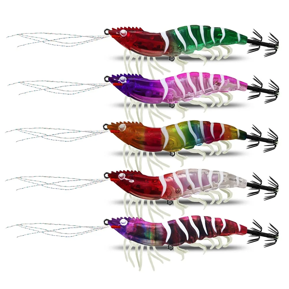 Señuelo calamar Jigging luminoso – cebo hundible pulpo sepia - imagen 4