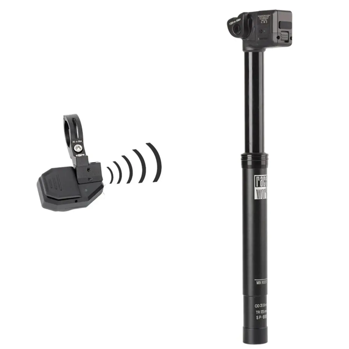 A61P  Wireless Dropper Seatpost Rechargeable Automatic Lifting Travel 30.9-150mm Road Bike Smart Electric Seatpost