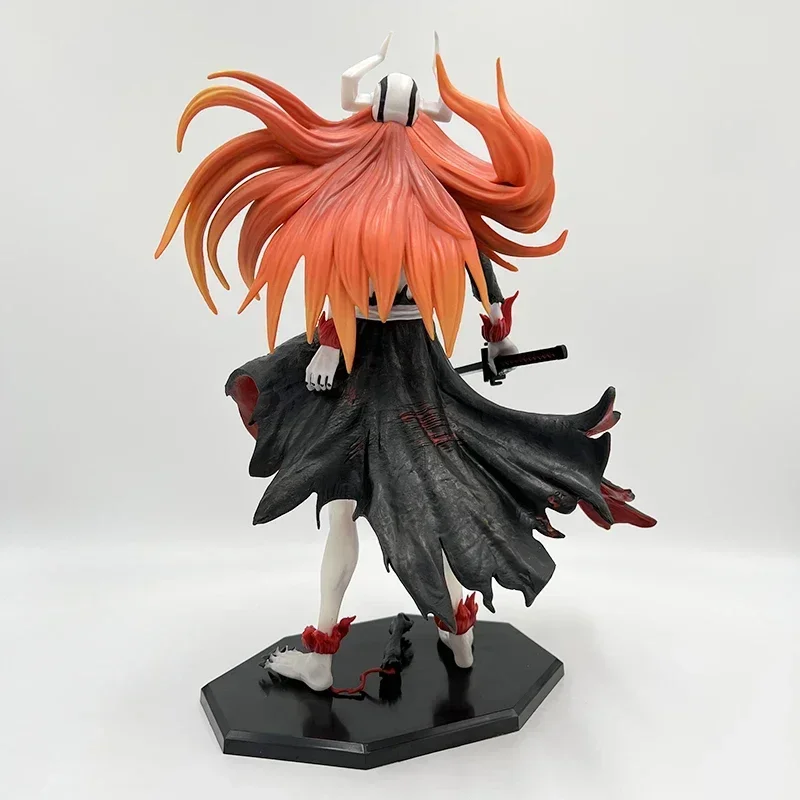 41cm BLEACH Ichigo Kurosaki Anime Figure Final Getsuga Tenshou Action Figure BLEACH Figurine Adult Collection Model Toys Gifts