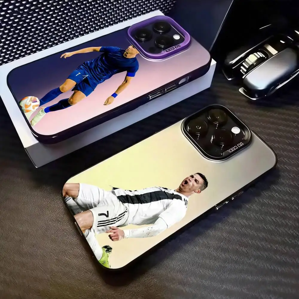 Siuuu Celebration Shatterproof Luxury Printed Phone Case For iPhone 11/12/13/14/15/16/17 Plus, Pro, Pro Max & Air