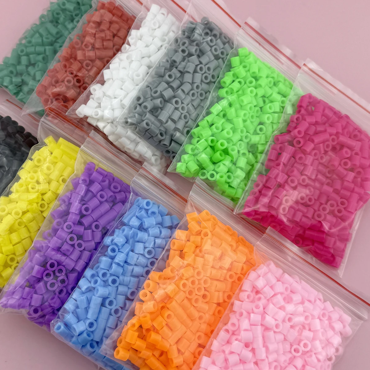 

5MM Hama Beads 1000PCs Pixel Puzzle Perler Iron Beads for kids Hama Beads Diy High Quality Handmade Gift toy Fuse Beads