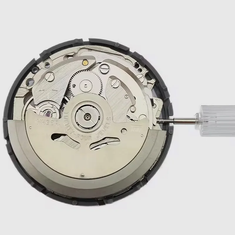 NH36   4.2 o 'clock Date Crown White High precision automatic watch movement Japan original movement replacement kit