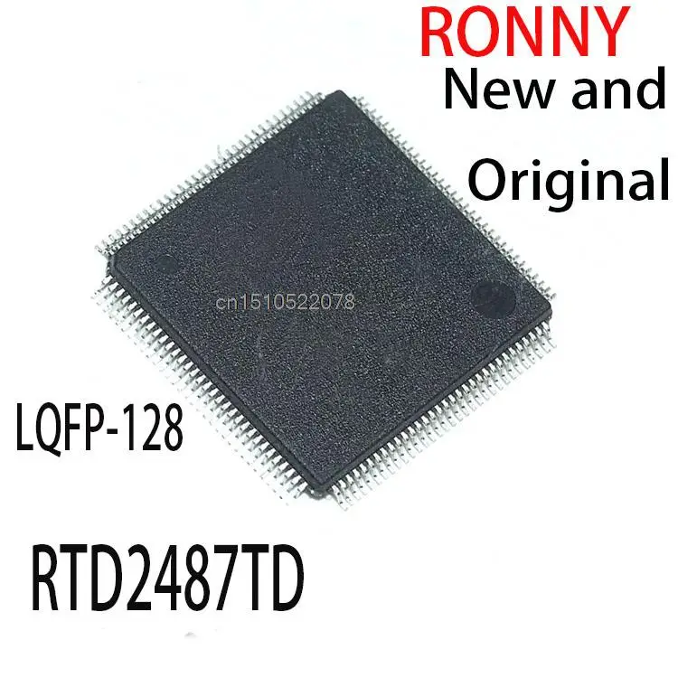 2PCS New and Original   LQFP-128 RTD2487TD