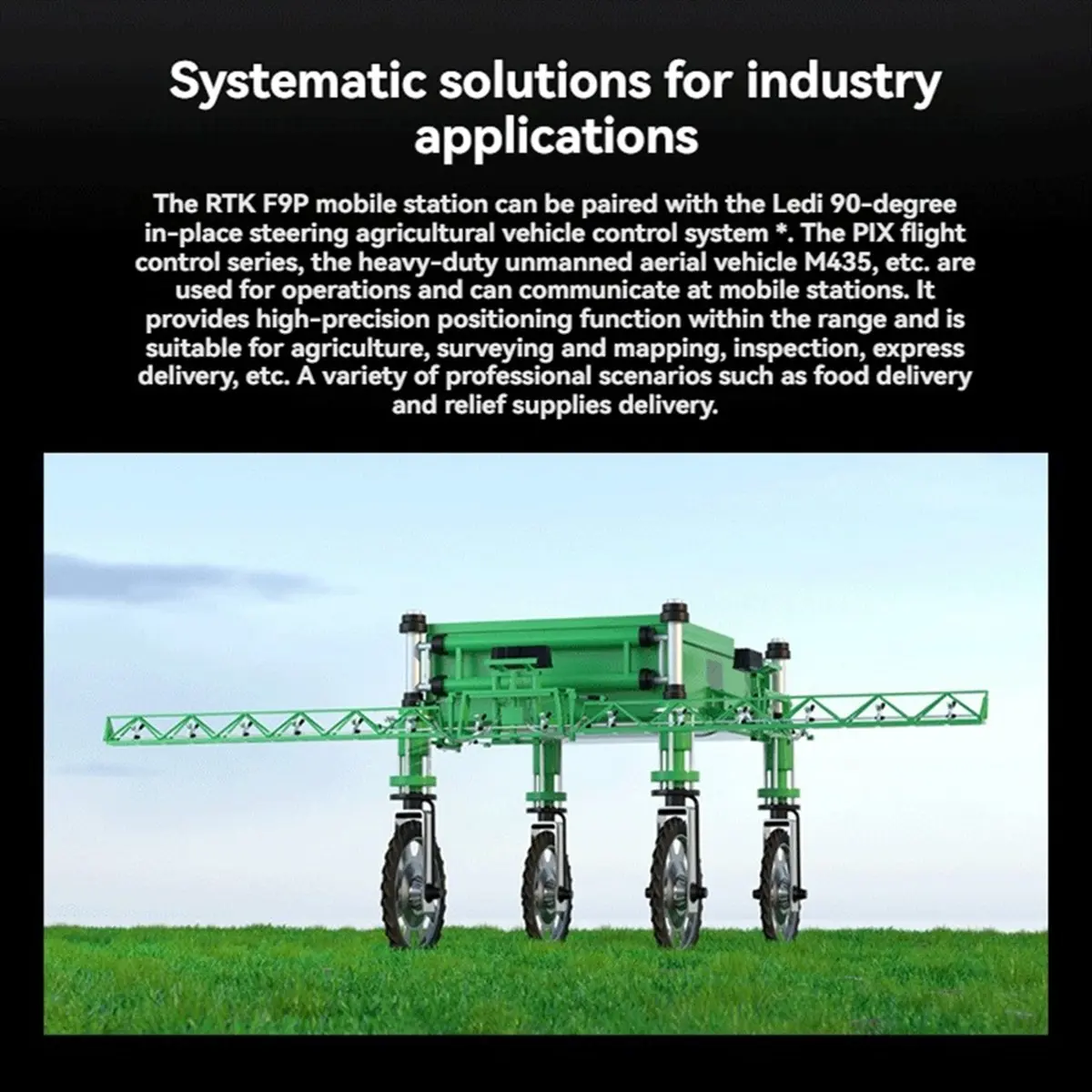 ANT-B10 Base Station Antenna RTK High GNSS Beidou GPS Autonomous Driving