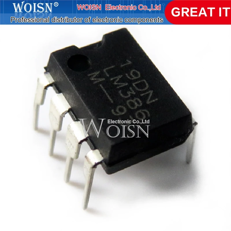 5pcs/lot LM386 LM386N LM386M LM386L = 386D JRC386D NJM386D o Amplifiers LOW VLTG AUDIO PWR AMP DIP-8 new original In Stock