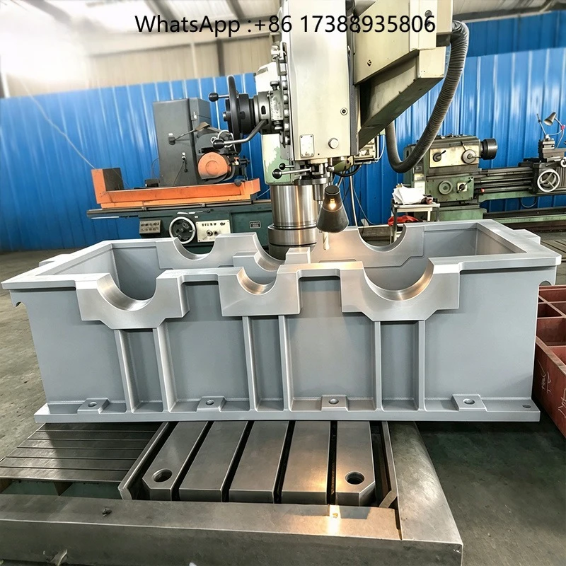 Large Heavy Non-standard Alloy Gearbox Machining Processing Machinery Engine Part Repairing Casting Customized Service High