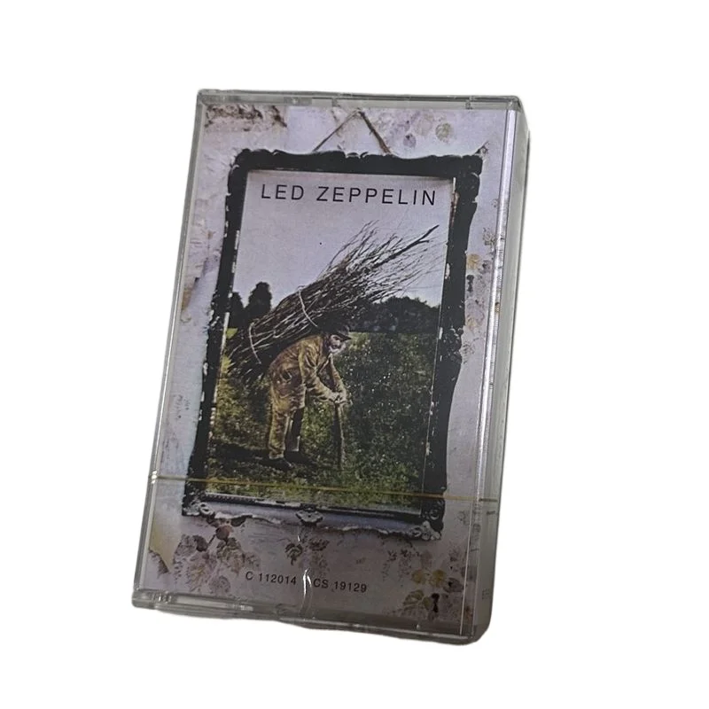 Em Estoque: Cassete Clássico Led Zeppelin - Álbum Lenda do Rock Blues, Novo e Lacrado com Livro de Letras