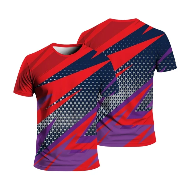Summer Outdoor Running Sporting Fitness T-Shirt For Men Short Sleeve Quick Drying Comfortable Gym Tshirts Men's Clothes Tees