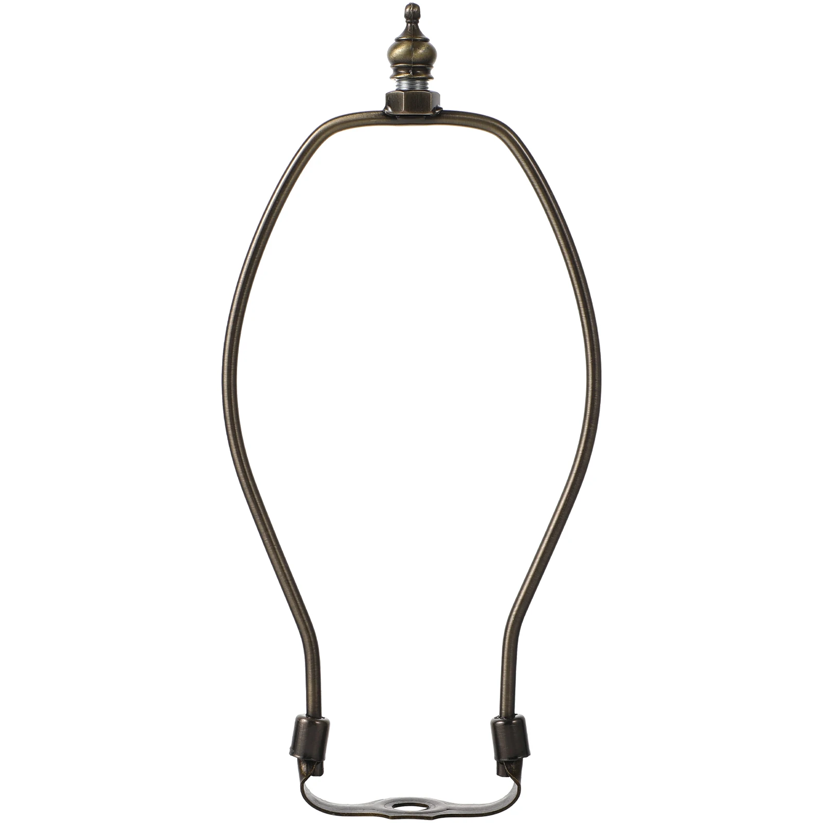 

Horn Bracket Harp Holder Inch Bronze Metal Lamp Harp Holder Durable Table Floor Lamp Shade Bracket Iron Plating