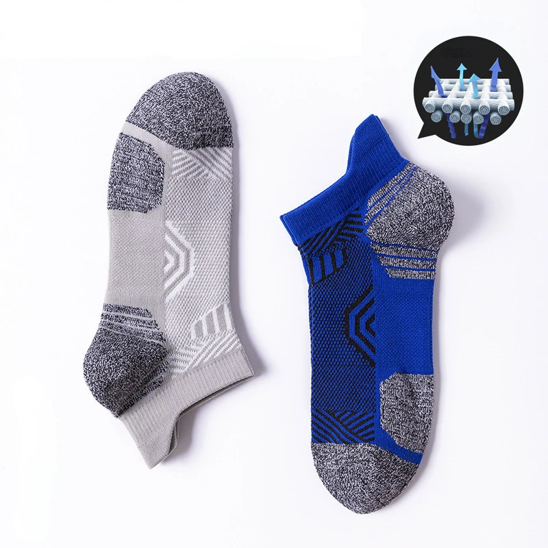 Cotton Socks Man Women Sport Running Sock Cycling Riding Bicycle Bike Football Breathable Basketball Sox