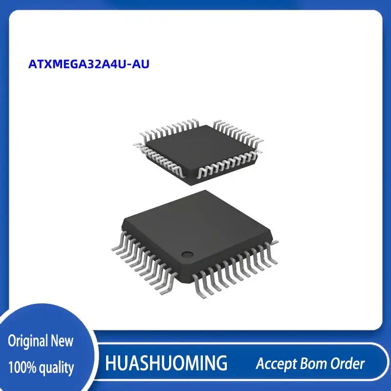 5PCS-10Pcs/Lot  New ATXMEGA32A4U-AU ATXMEGA32A4U  ATXMEGA32A4 ATXMEGA32A ATXMEGA32 TQFP-44