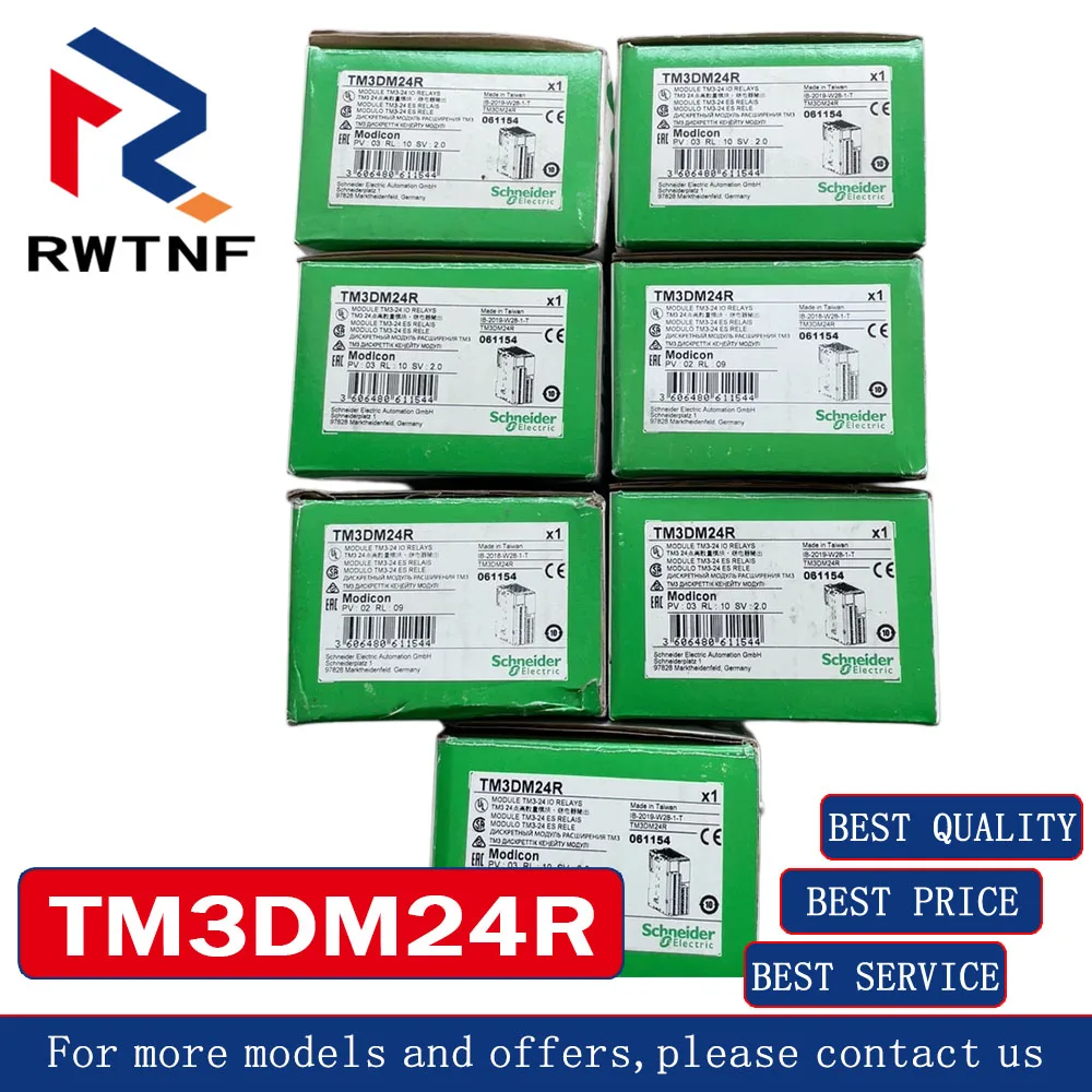 Brand New Genuine TM3DM24R Schneider TM3 Digital Expansion Module,100% original warehouse stock