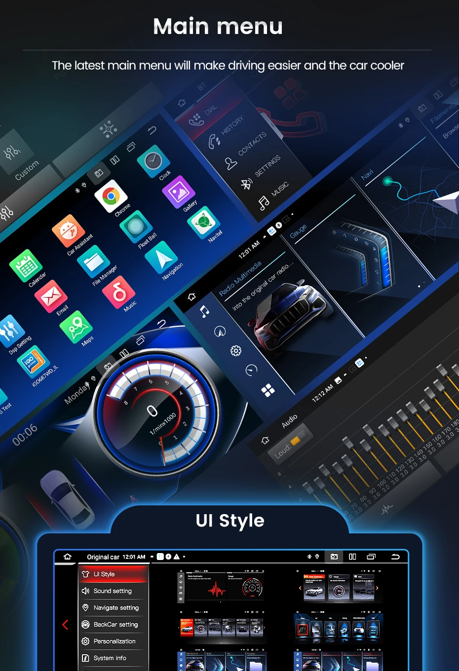 EU-Lieferung 128GB ROM Android 15 Auto-Multimedia-Videoplayer für BMW 5er F10 F11 2011-2017 Kabelloses CarPlay Android Auto Navigationssystem 8-Kern 4G WIFI BT DSP Head Unit SWC Idrive Originalsystem-Display Intelligente Fahrzeugsysteme – Detail 23