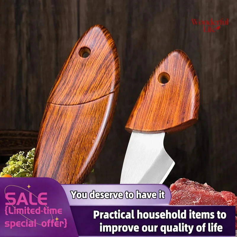 Mini Knife Hand Forge Blade Kitchen Knives Cleaver Meat Fish Fruit Vegetable Small Knife Chef Slicing Boning Utility Cook Tools