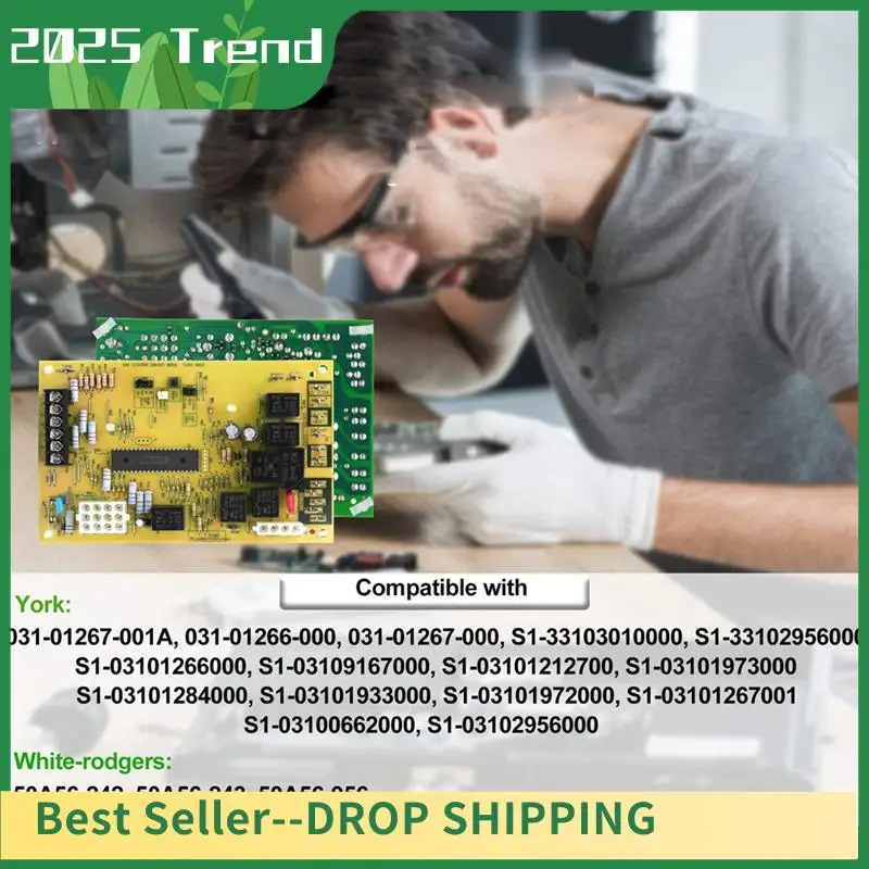 AD33 HOT S1-33103010000 Furnace Control Board Compatible With 031-01267-001A Integrated Furnace Control Board For 50A56-956/242