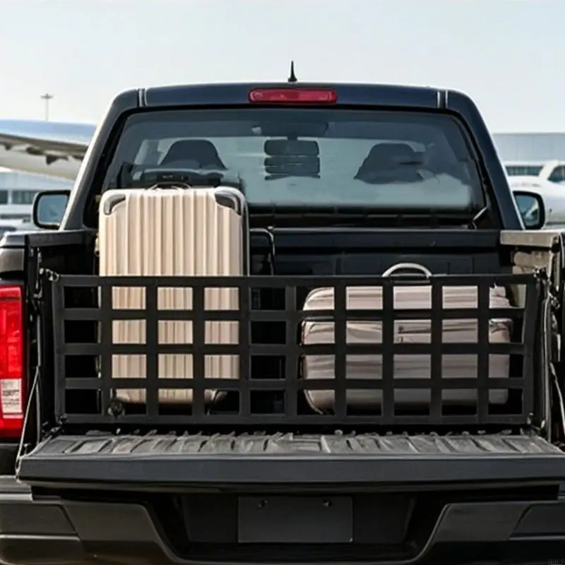 

Universal 60X18 Inch TPE Truck Bed Cargo Net with Quick Assembly Suitable for Secure Load Retention On Rough Road H9EE
