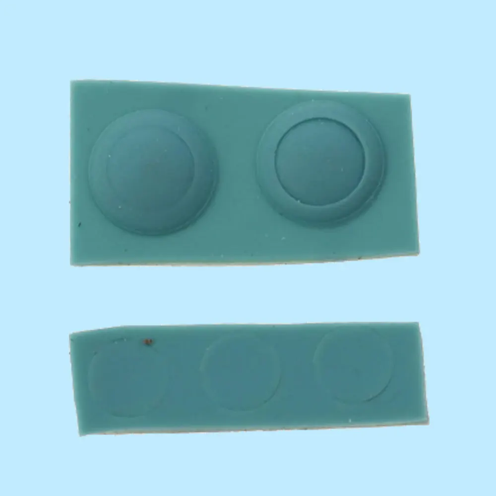 1 Stück Ersatz-Schraubstaubkappe aus Gummi für GBA SP, Spielkonsolen-Zubehör, SP-Gehäuse, stoßdämpfender Kleber – Detail 2