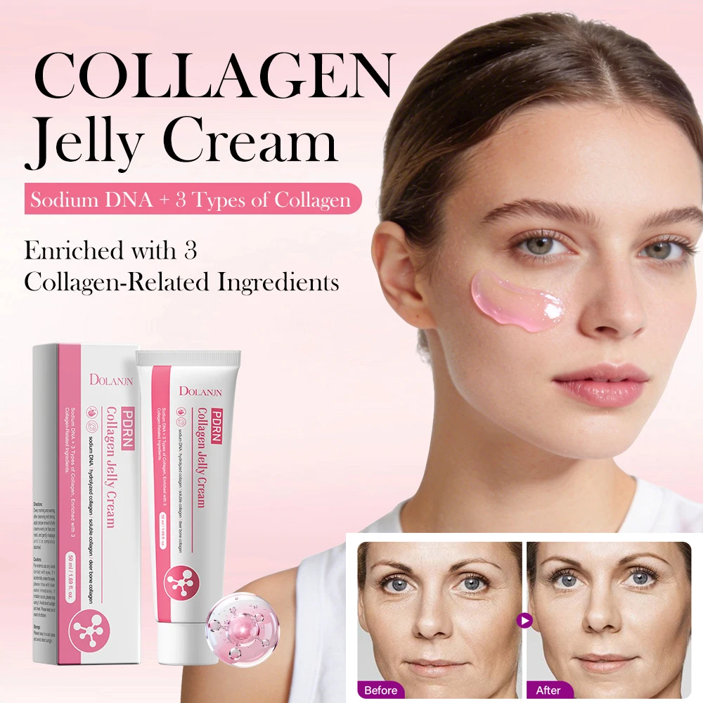 Collagen Facial Care Moisturizing Cream Deep Hydration Suitable for Dry Aging Face Cream Moisturizing Skin Repair Care