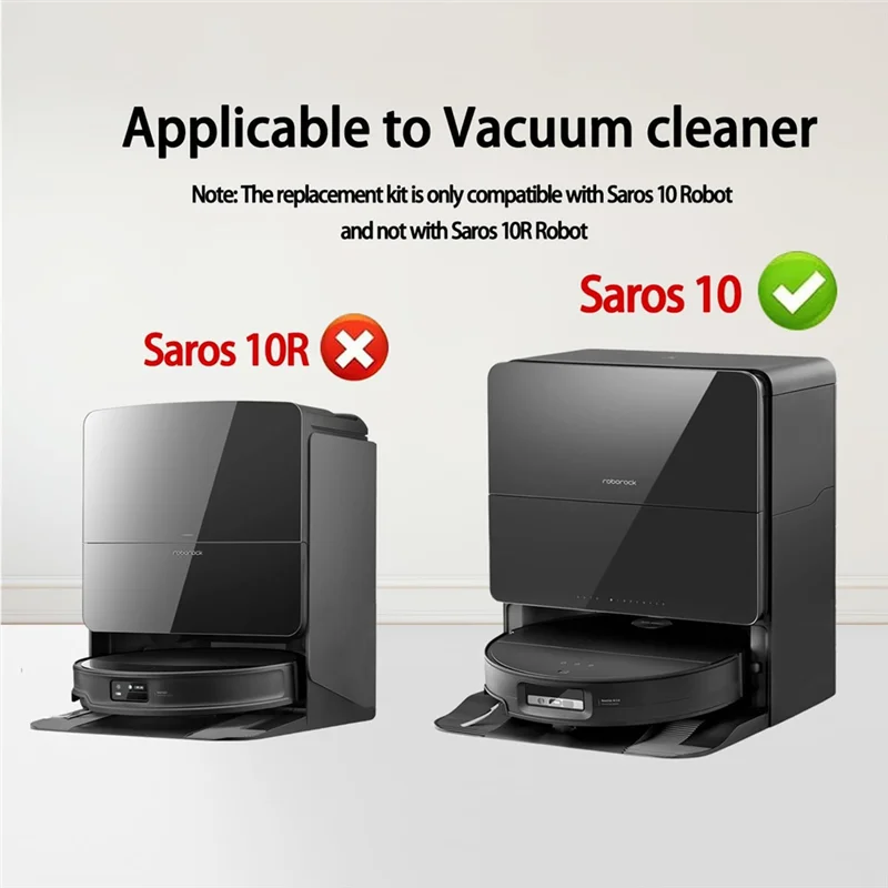 A83G-Acessórios para Roborock Saros 10 Acessórios para Roborock S9 Maxv Ultra Saco de pó