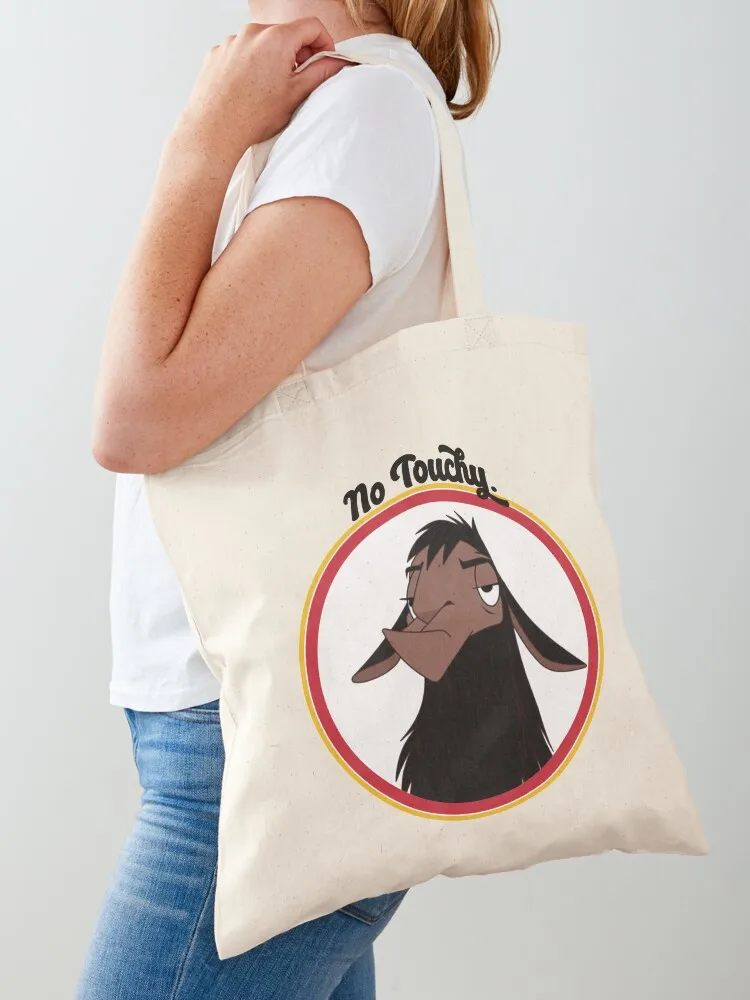 Kuzco NO TOUCHY sad llama emperor's new groove emperor david spade back off no touch funny gift Tote Bag