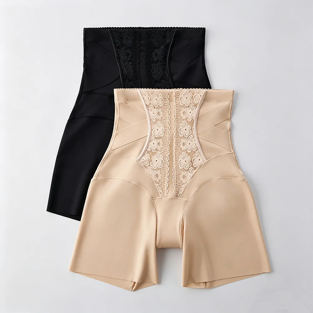 

Women's Seamless Shapewear Panties Slimming Flattering Breathable Lace Tummy Control Body Shaper Underwear Slim Shapers