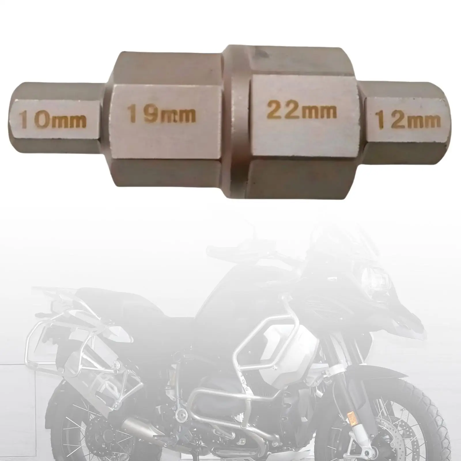 Hex Axle Tool Socket Adapter Iron Professional Motorcycle Wheel Spindle Driver for Motorbike Tire Tools Kit