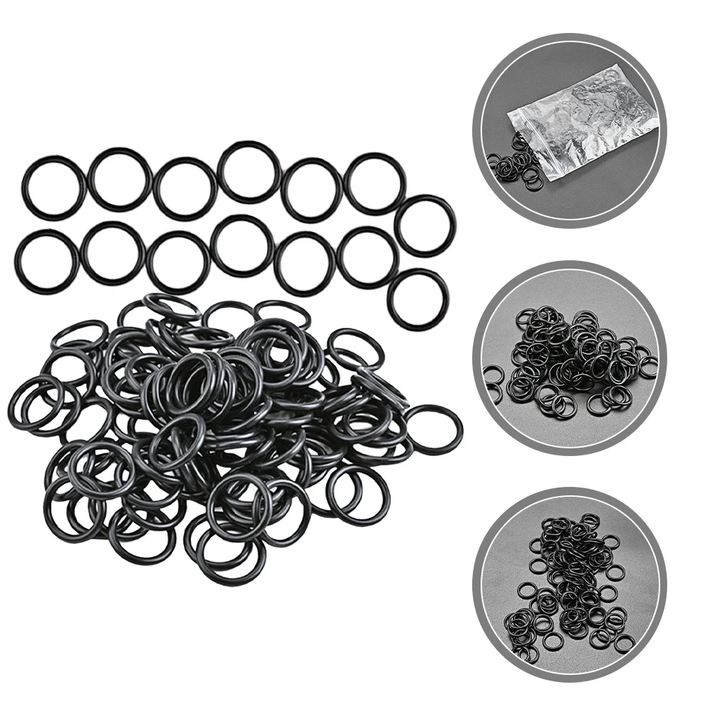 

100pcs Rubber O Rings 12Mm Nitrile O Shape Rings For Guitar Pickup Knob Sealing Gasket Set Instrument Accessories Small O-Rings