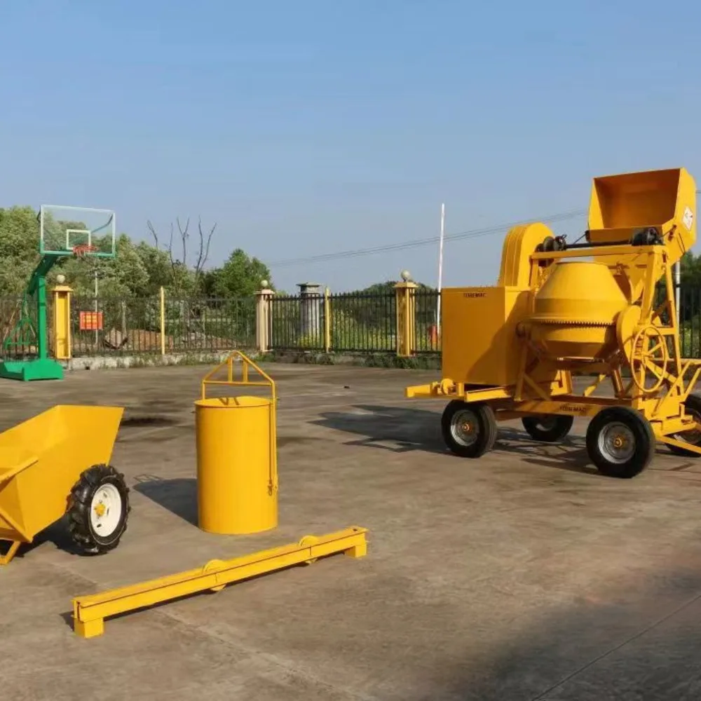 350 Type Concrete Self-Loading Cement Integrated Machine Diesel Mixer For Construction Site