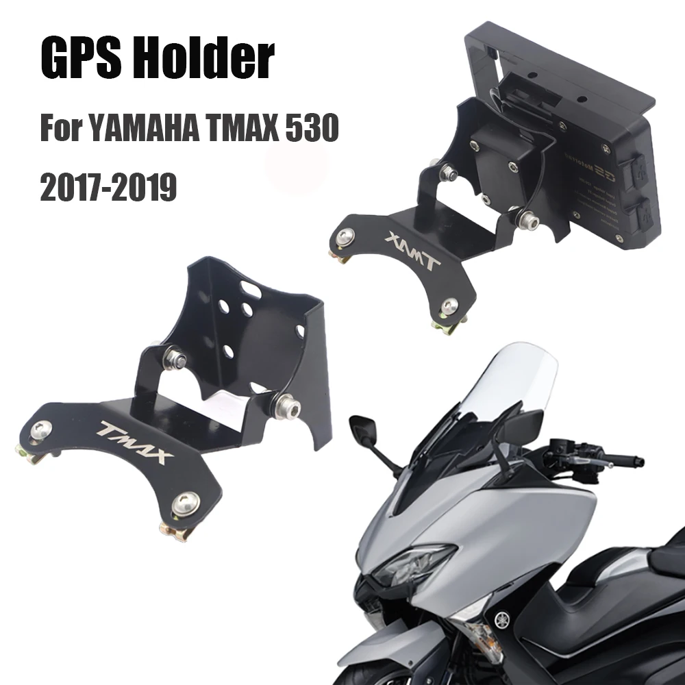 

Кронштейн для ветрового стекла, держатель для смартфона с GPS для YAMAHA TMAX 530 T-MAX 530 2017-2019