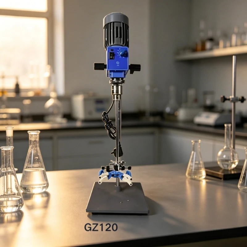 High Precision Digital Display Laboratory Electric Overhead Stirrer Liquid Mixer Adjustable Height 20L 2000rpm 220V