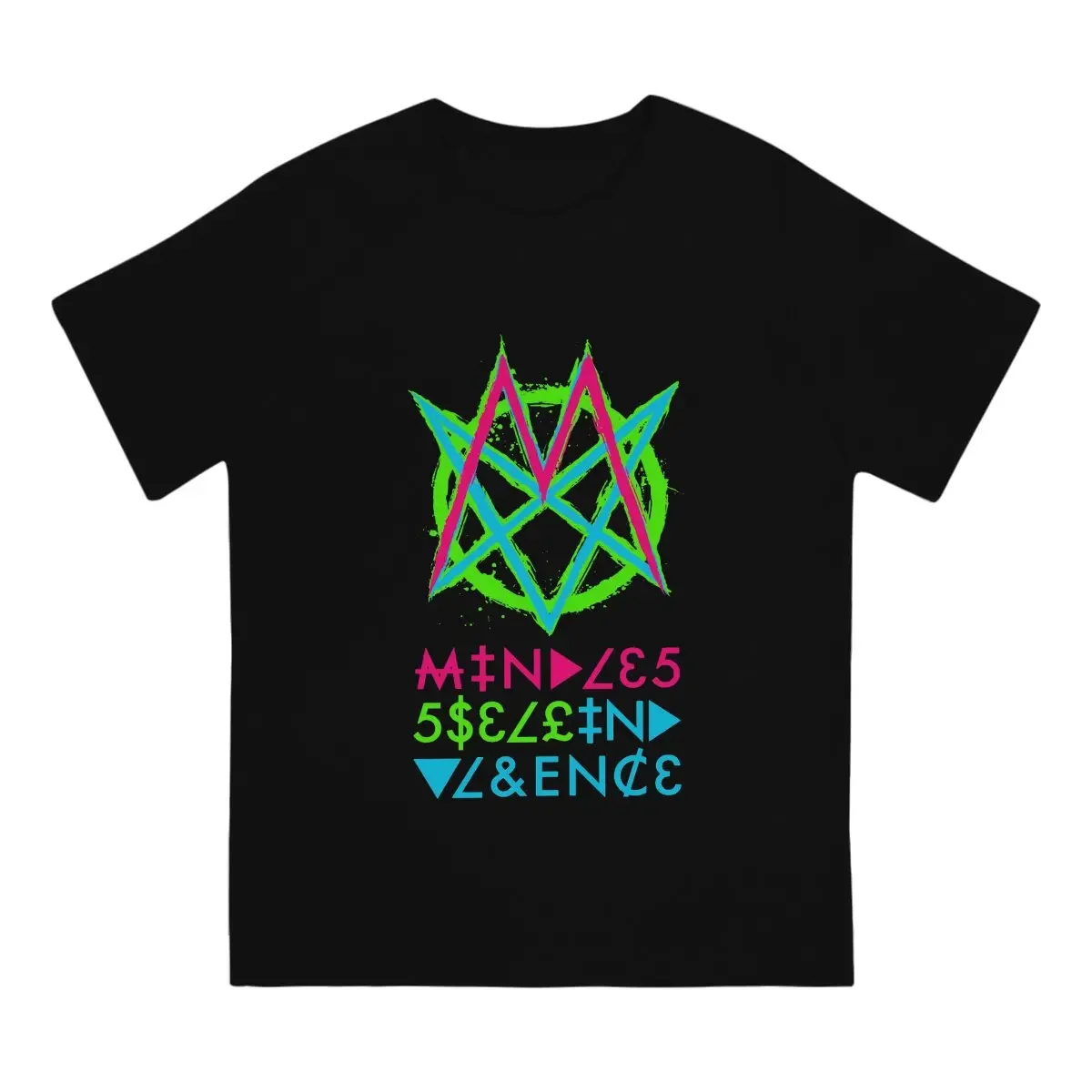 Novelty Logo T-Shirts Men Round Collar T Shirt Mindless Self Indulgence Short Sleeve Tee Shirt Gift Clothing