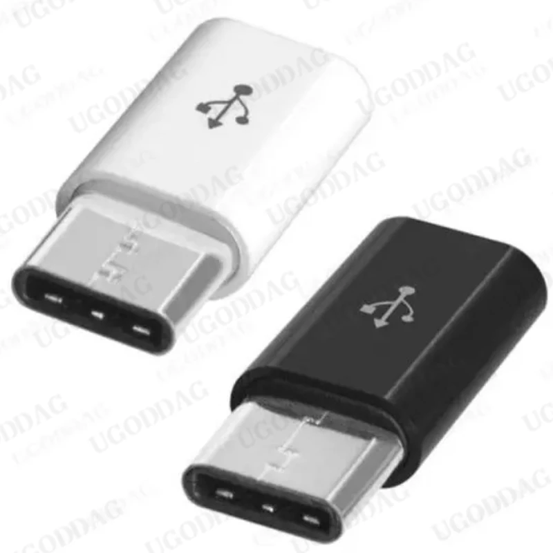 Mini Portable USB 3.1 Micro To USB-C Type-C Data Adapter Converter For Xiaomi Huawei Samsung Galaxy A7 Adapter USB Type C