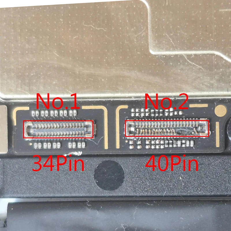 

2-5pcs 34 40 50Pin USB Charger LCD Display FPC Connector On Board For MatePad 11.5S 11 Air 11.5 12X TGR DMG-W00 BKY-W10 DBY-W09